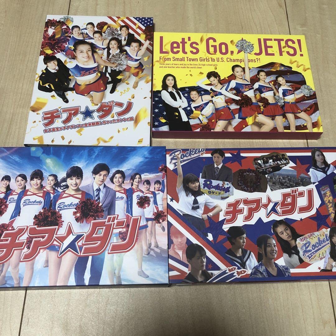 国内盤ブルーレイ]チア☆ダン Blu-ray BOX[4枚組] : チアダン Blu-ray